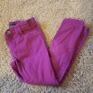 Children's Place berry adj waist jeggings